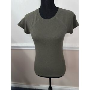 Madewell Olive Green Short Sleeve Tee Size X-Small